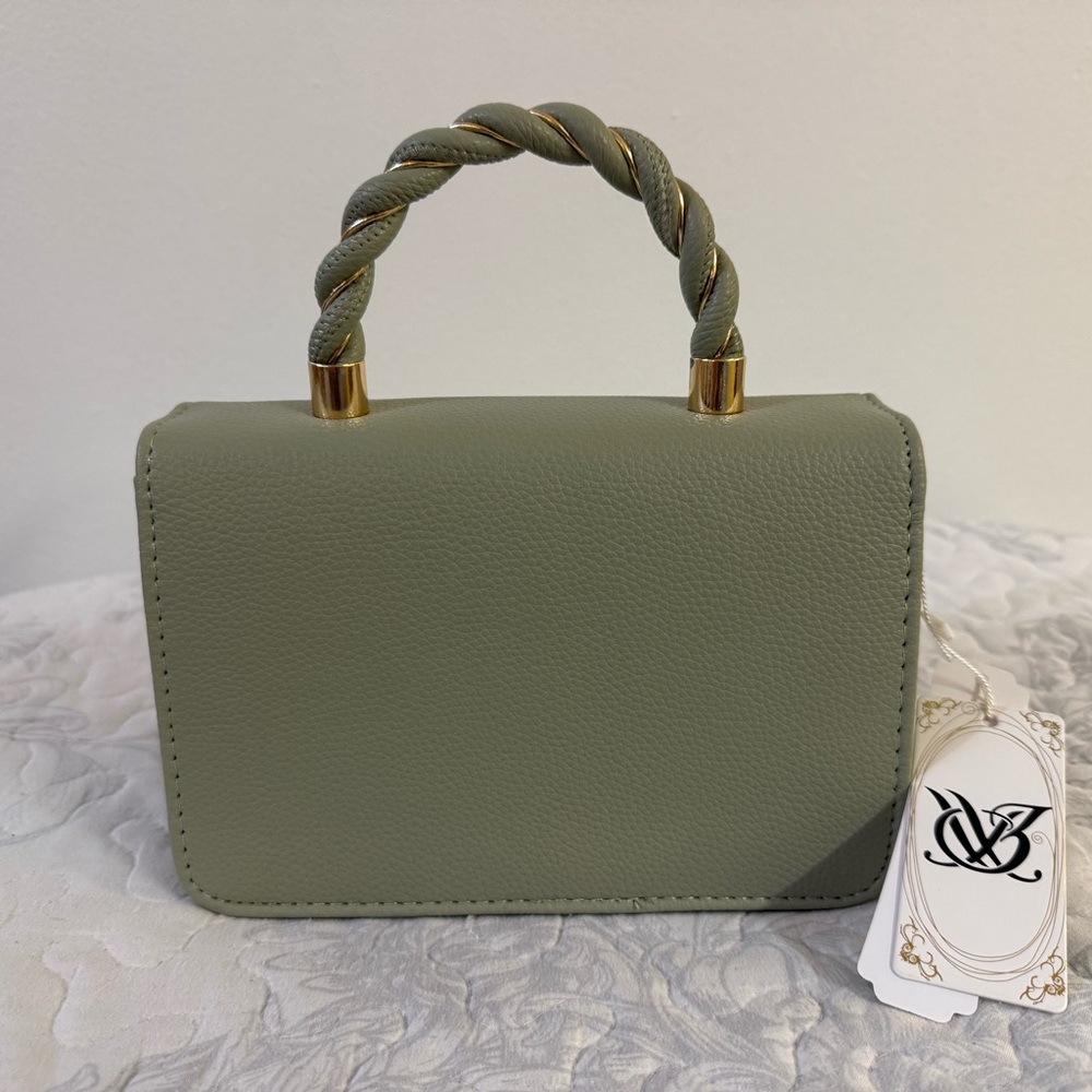 Elegant Light Green Mini Handbag - Picture 4 of 7